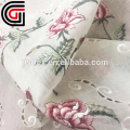 Embroidered pink rose table cloth